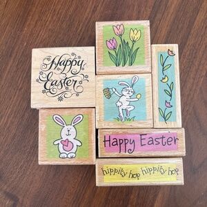 Set of 7 Easter Stamps